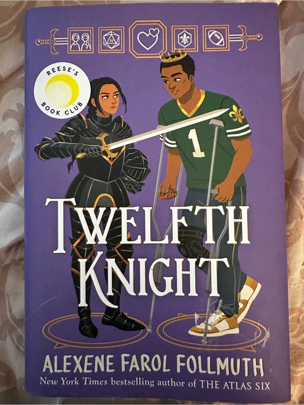 Twelfth Knight Hardcover Book — Purple Cover